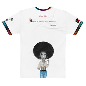 OPEN MIC - Men's Panoramic T-shirt
