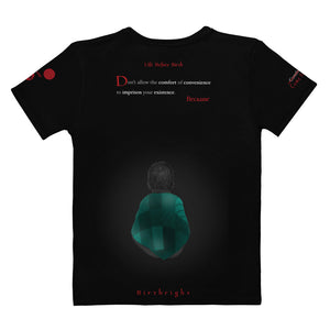 LIFE BEFORE BIRTH Women's Panoramic T-shirt (New)